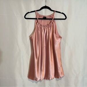 Nicole Miller Blush Satin Camisole